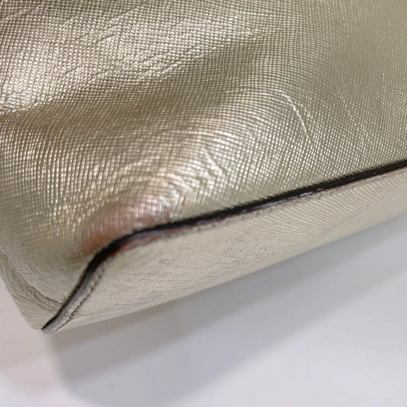 Kate Spade New York Crossbody Bag Gold & Metallic Leather - Picture 10 of 14